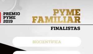 Biocientífica finalista de Premios PYME.